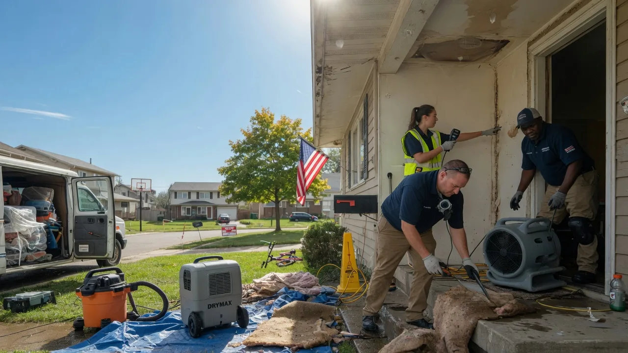 Water Damage Restoration in Reynoldsburg, OH near me
